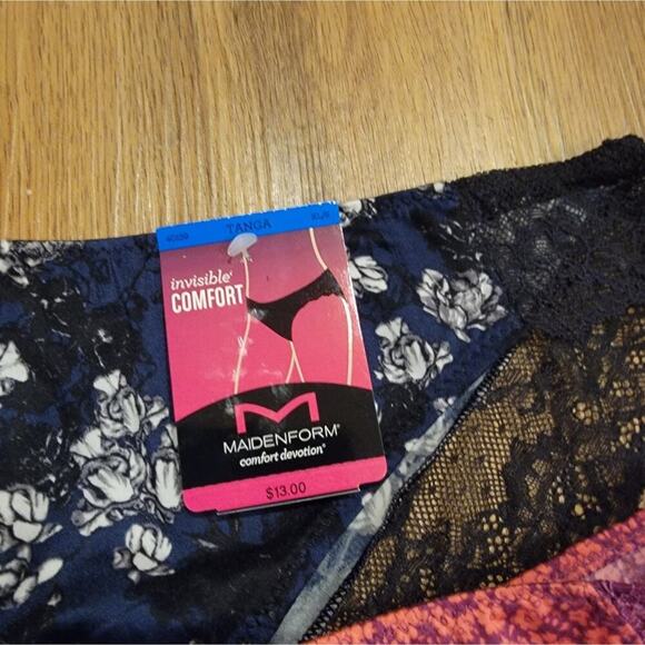 3 Pairs of Women XL Maidenform Comfort Devotion Lace Tangas - Picture 2 of 13